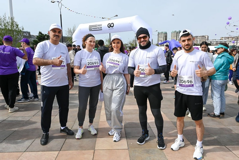 “Global Media Group” əməkdaşları “Bakı Marafonu – 2025”də iştirak ediblər