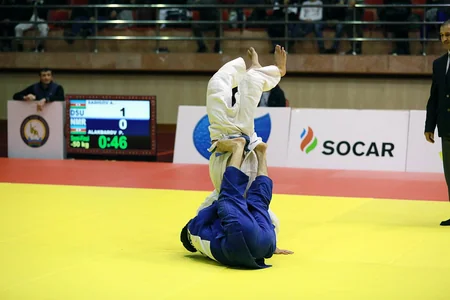 Cüdo üzrə ölkə birinciliyində daha 6 çəkidə qaliblər müəyyənləşib