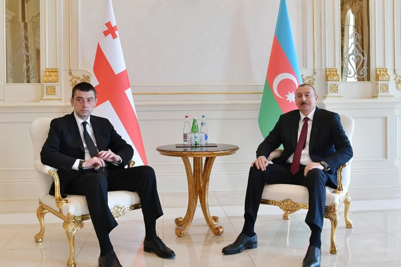 Ильхам Алиев позвонил премьер-министру Грузии