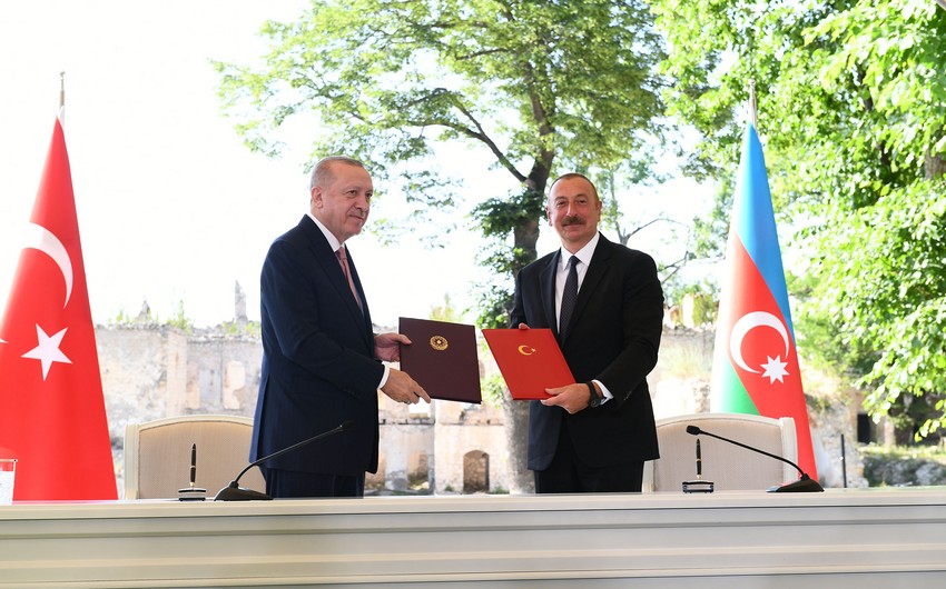 Turkish MFA: Will forming our allied ties by Shusha Declaration to continue in future