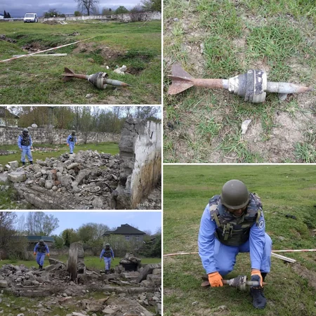 Lənkəranda top mərmisi aşkar olunub - FOTO