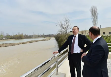 ​Prezident İlham Əliyev Bərdəyə səfər edib