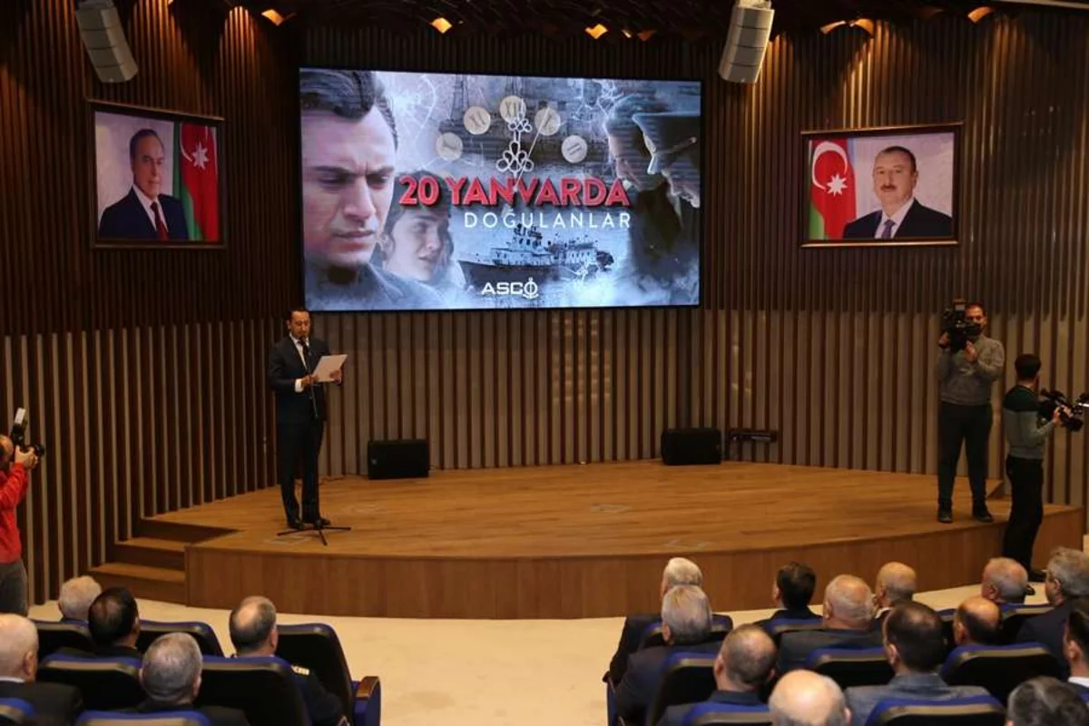“20 yanvarda doğulanlar” bədii-sənədli filminin təqdimatı olub