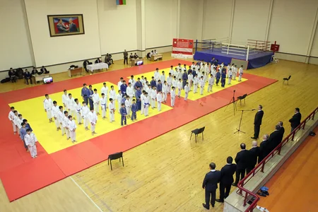 Naxçıvanda yeniyetmə cüdoçuların birinciliyi keçirilib