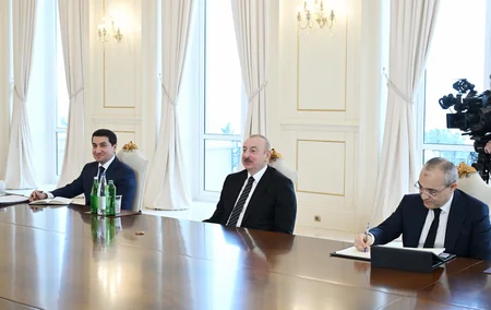Azərbaycan Prezidenti İsrail İqtisadi Forumunun həmtəsisçisini qəbul edib - YENİLƏNİB