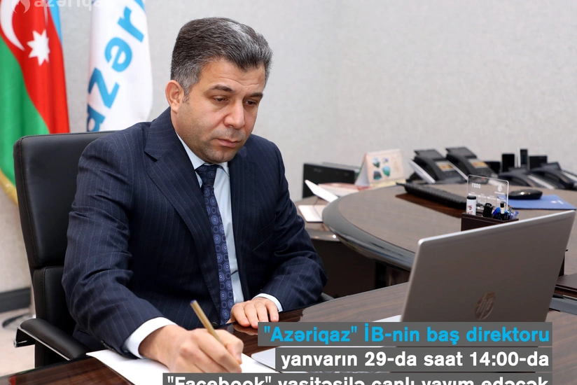 “Azəriqaz”ın Baş direktoru abonentlərlə növbəti canlı bağlantı edəcək