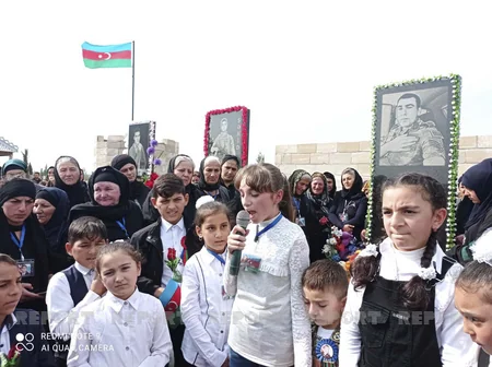 Kürdəmirdə Vətən müharibəsi şəhidlərinin anım mərasimi keçirilib