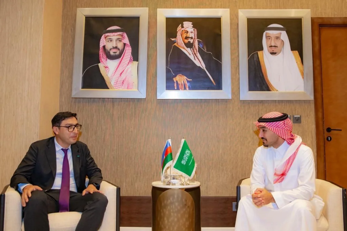 Azerbaijani, Saudi sports ministers meet