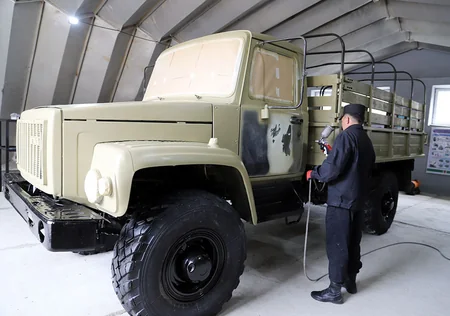 New military facilities commissioned in liberated territories