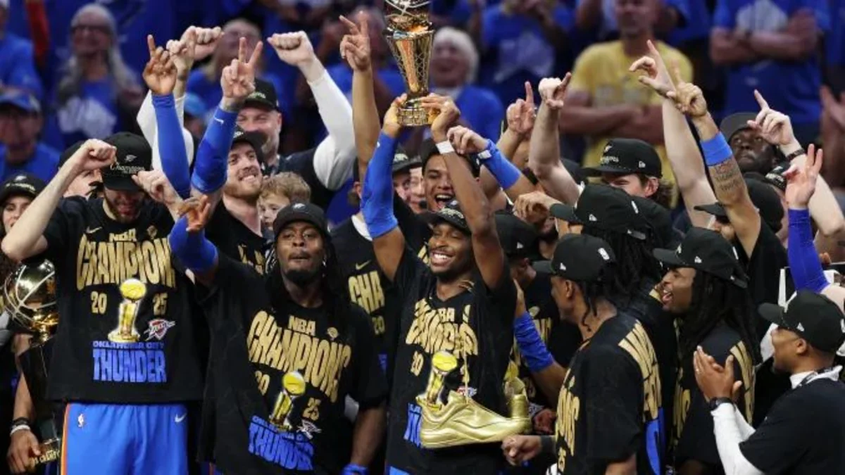 Oklahoma NBA-da 48 il ərzində çempion olan ən gənc komandadır