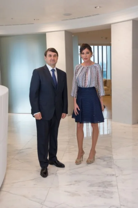 ​Mehriban Əliyeva Rusiya Olimpiya Komitəsinin vitse-prezidenti ilə görüşüb