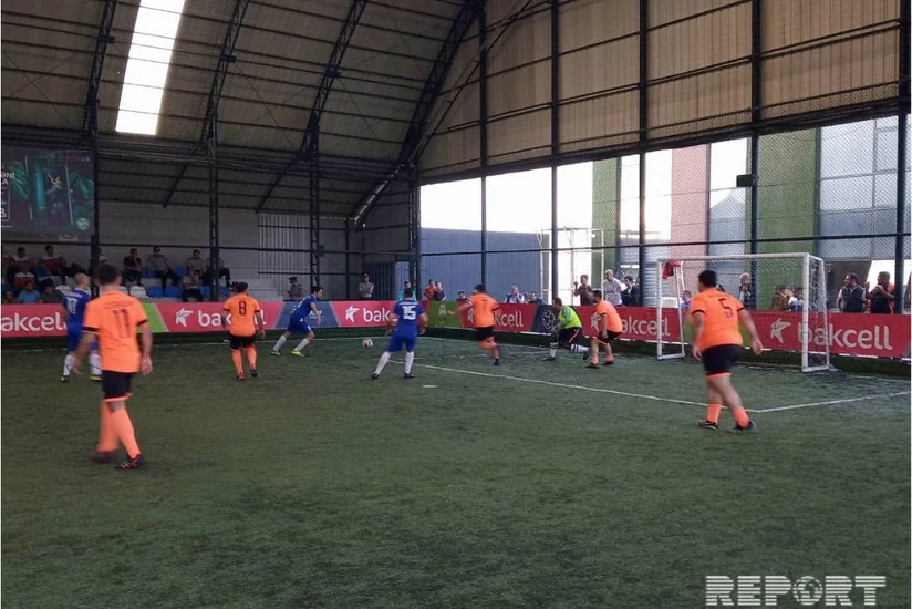 Vəkillər arasında beynəlxalq futbol turnirinin qalibi Azərbaycan 1 komandası olub - FOTO - VİDEO