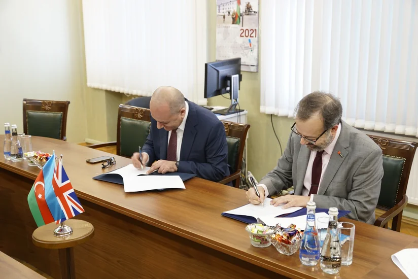 ANAMA подписало с британской компанией меморандум в связи с разминированием