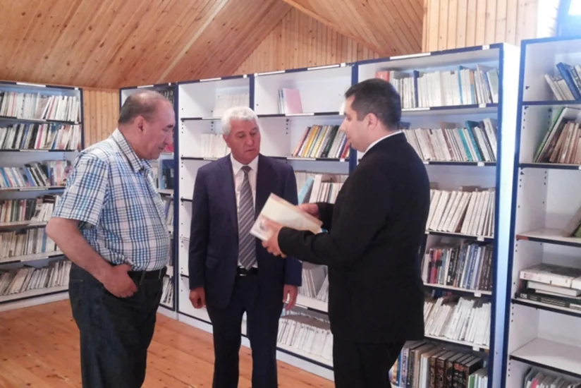 AMEA Folklor İnstitutunun direktoru Misir Mədəniyyət Mərkəzində olub