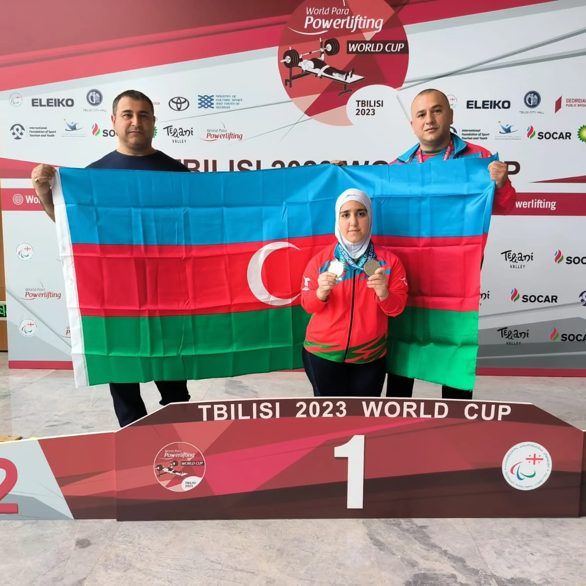 Azərbaycan paralimpiyaçısı beynəlxalq turnirdə iki medal qazanıb
