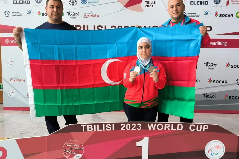 Azərbaycan paralimpiyaçısı beynəlxalq turnirdə iki medal qazanıb