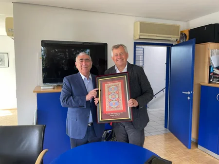 Saleh Məmmədov Avstriyada EHF rəhbərliyi ilə görüşüb