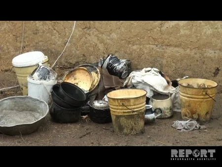 Cəlilabadda evdə yanğın baş verib, ana azyaşlı övladını xilas edib - FOTO