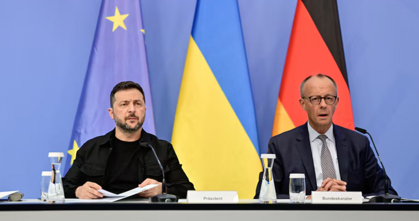 Zelenskyy: Territorial issues discussed in conversation with Trump