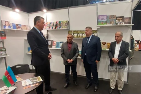 Tbilisi Beynəlxalq Kitab Festivalında Azərbaycanın milli stendi açılıb