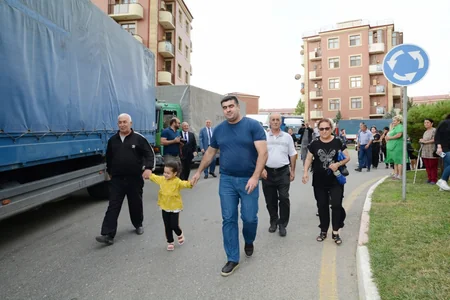 Ağalı kəndinə əhalinin köçürülməsinin birinci mərhələsi başa çatır