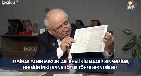 Xronika: İrəvanda 332 axund, 105 mirzə, 188 seyid, 10 dərviş fəaliyyət göstərib