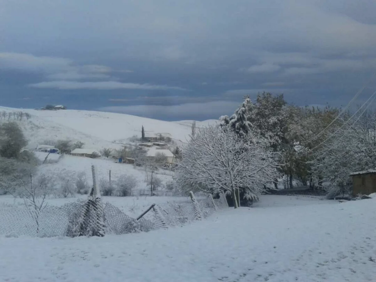 Cəlilabada ilk qar yağıb