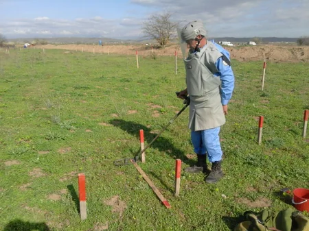 Cocuq Mərcanlıda tank əleyhinə mina aşkar edilib