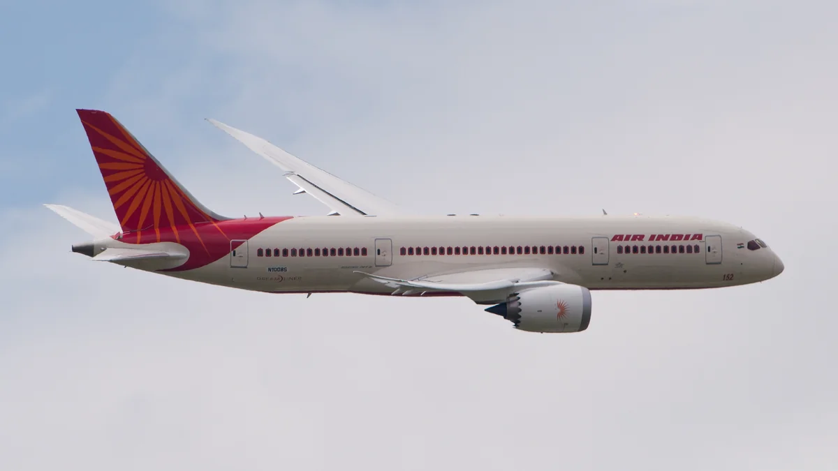 Urgently landed Air India under repair in Azerbaijan