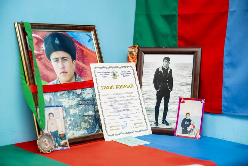 Şəhid Adil Rzayevin ailəsinin sosial vəziyyəti öyrənilib