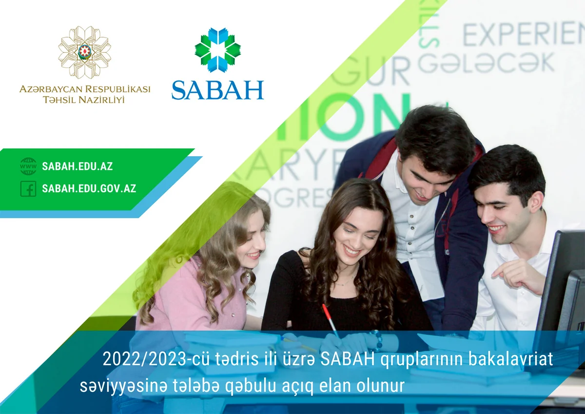 SABAH qruplarına tələbə qəbulu başlayır