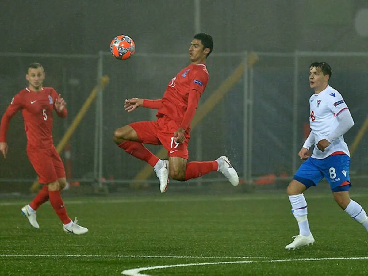 Азербайджан одержал первую победу в Лиги наций УЕФА