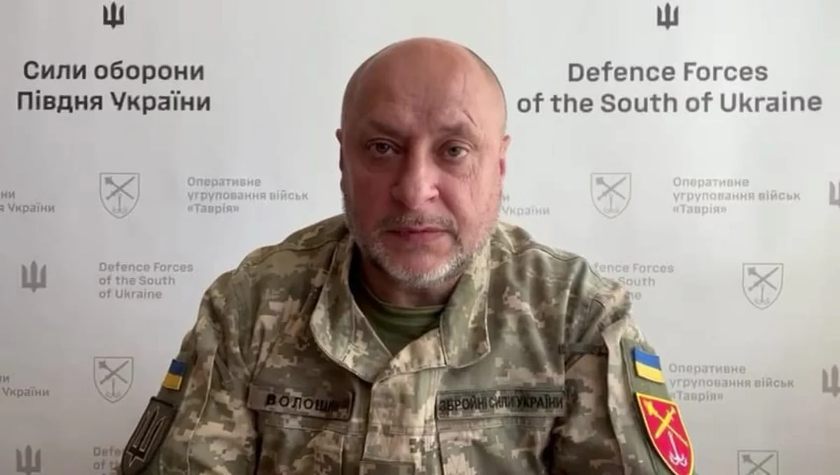 Ukrainian Armed Forces official: Situation in Zaporizhzhia is complicated