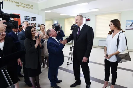 President Ilham Aliyev inaugurated Gobu Park residential complex for IDPs in Garadagh district