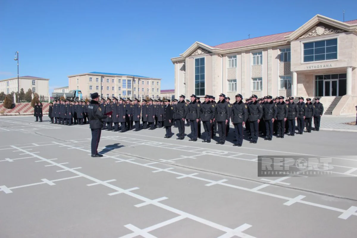 Naxçıvan DİN-in Orta İxtisas Polis Məktəbində andiçmə mərasimi keçirilib