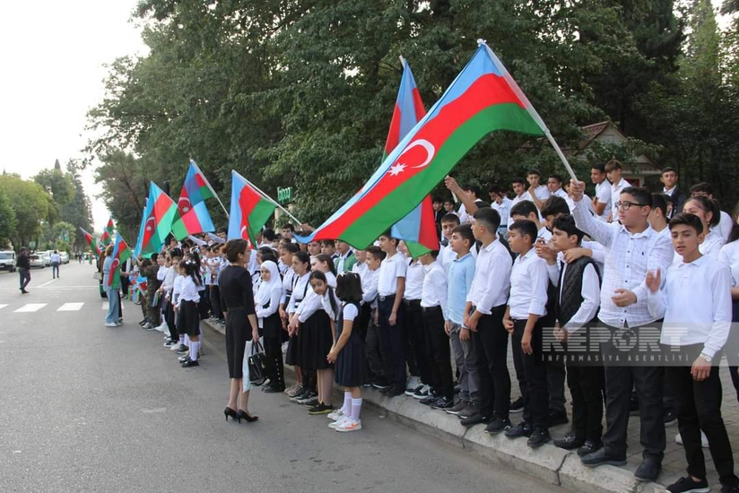 Vətən müharibəsi şəhidinin büstünün açılışı olub