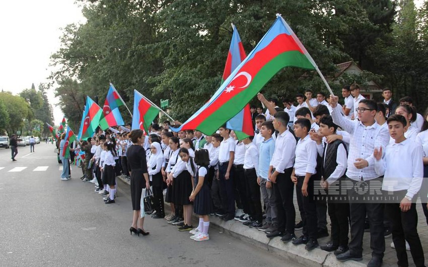 Vətən müharibəsi şəhidinin büstünün açılışı olub 