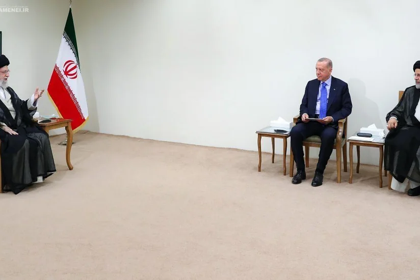 Эрдоган встретился с верховным лидером Ирана