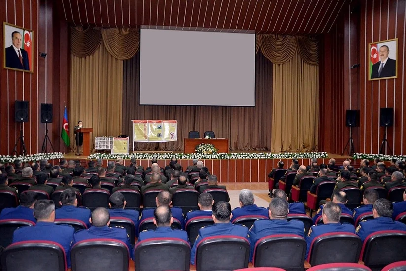 Müdafiə Nazirliyi 2019-cu tədris ilində fərqlənən hərbi qulluqçuları mükafatlandırıb - VİDEO