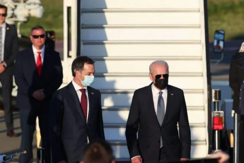 Байден прибыл в Брюссель для участия в саммитах НАТО и ЕС