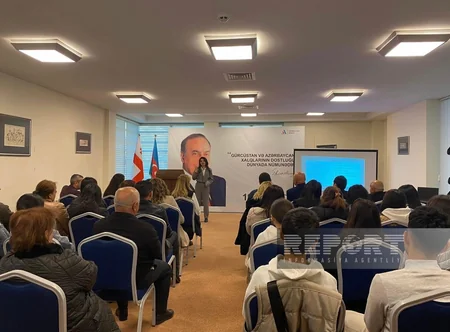Gürcüstanda təhsil alan gənclər ADA Universitetinin fəaliyyəti barədə məlumatlandırılıb