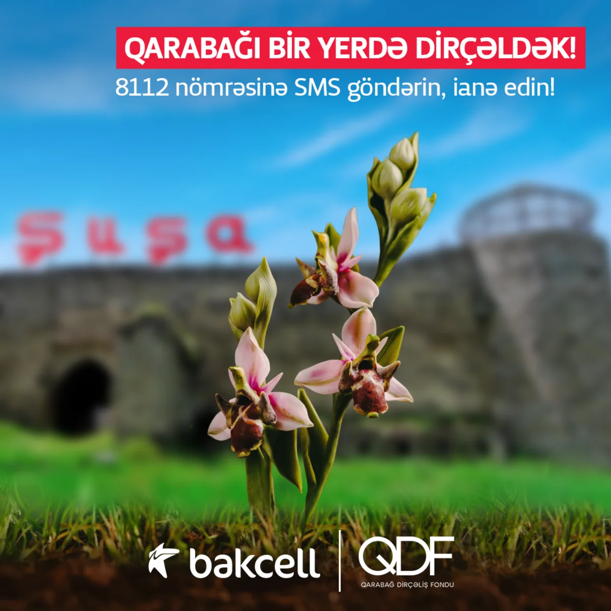 Bakcell abunəçilərinə Qarabağ Dirçəliş Fonduna SMS-lə ianə imkanı yaradıb