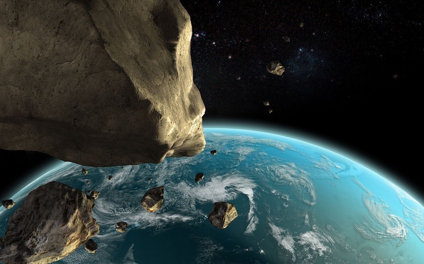 Potentially dangerous asteroid approaching Earth