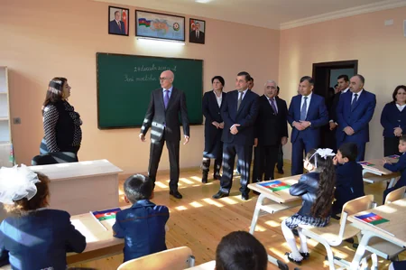 Zaqatala və Astarada yeni məktəblər açılıb