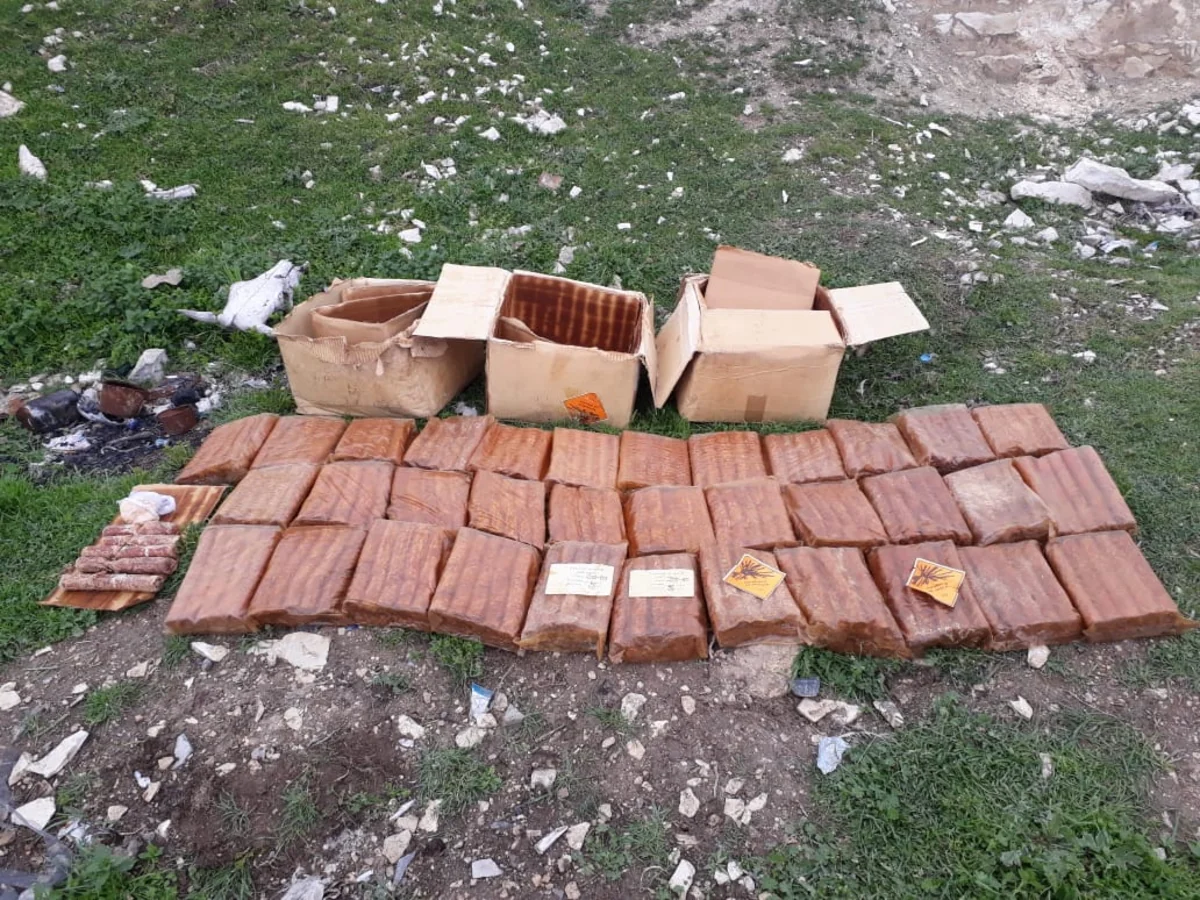 Göygöldə 73 kq partlayıcı maddə tapılıb