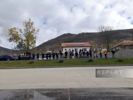 Laçın şəhərində Zəfər Günü münasibətilə Bayraq yürüşü keçirilib
