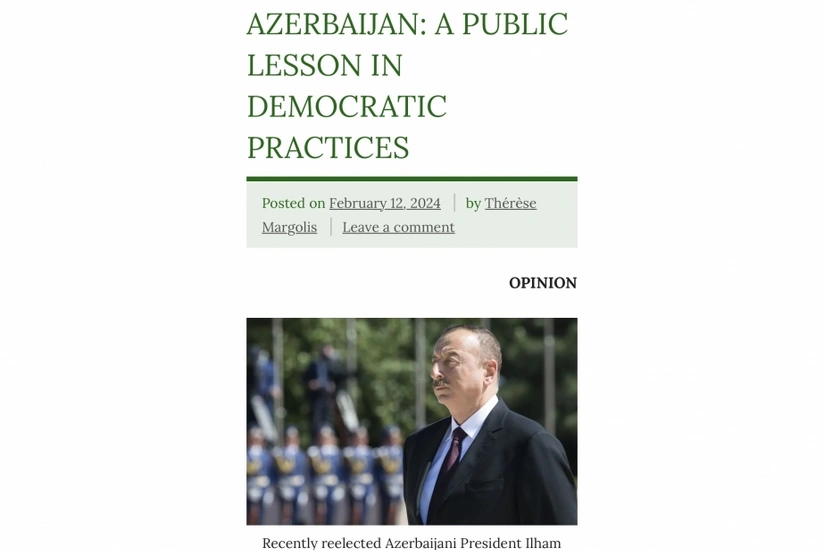 Mexican media call elections held in Azerbaijan exemplary