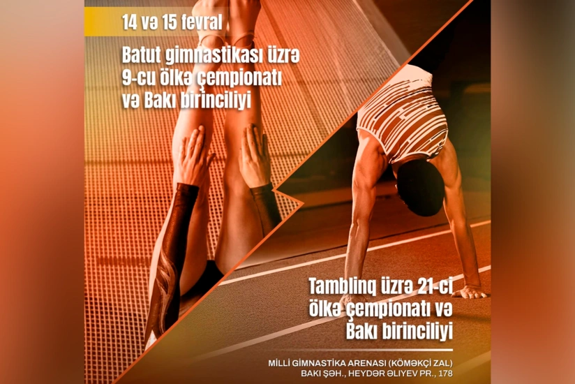 В Баку пройдут чемпионат страны и первенство столицы по прыжкам на батуте и тамблингу