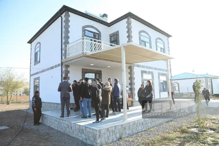 Türkiyəli səyyahlar Zəngilanın Ağalı kəndinə səfər ediblər
