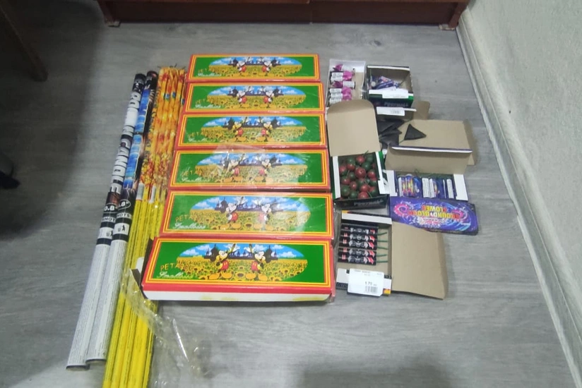 Ağstafada pirotexniki vasitələr və silah-sursat aşkarlanıb